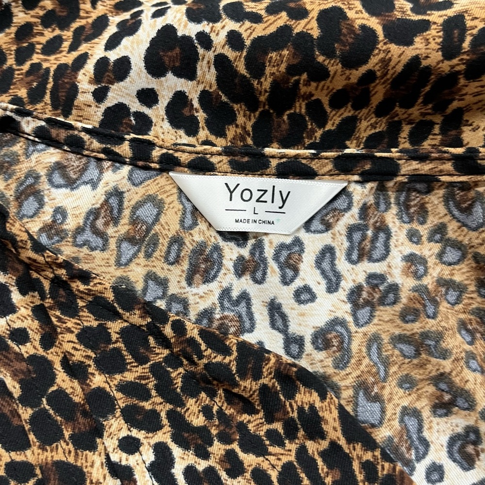 Yozly shirt dress size large - Picture 8 of 10